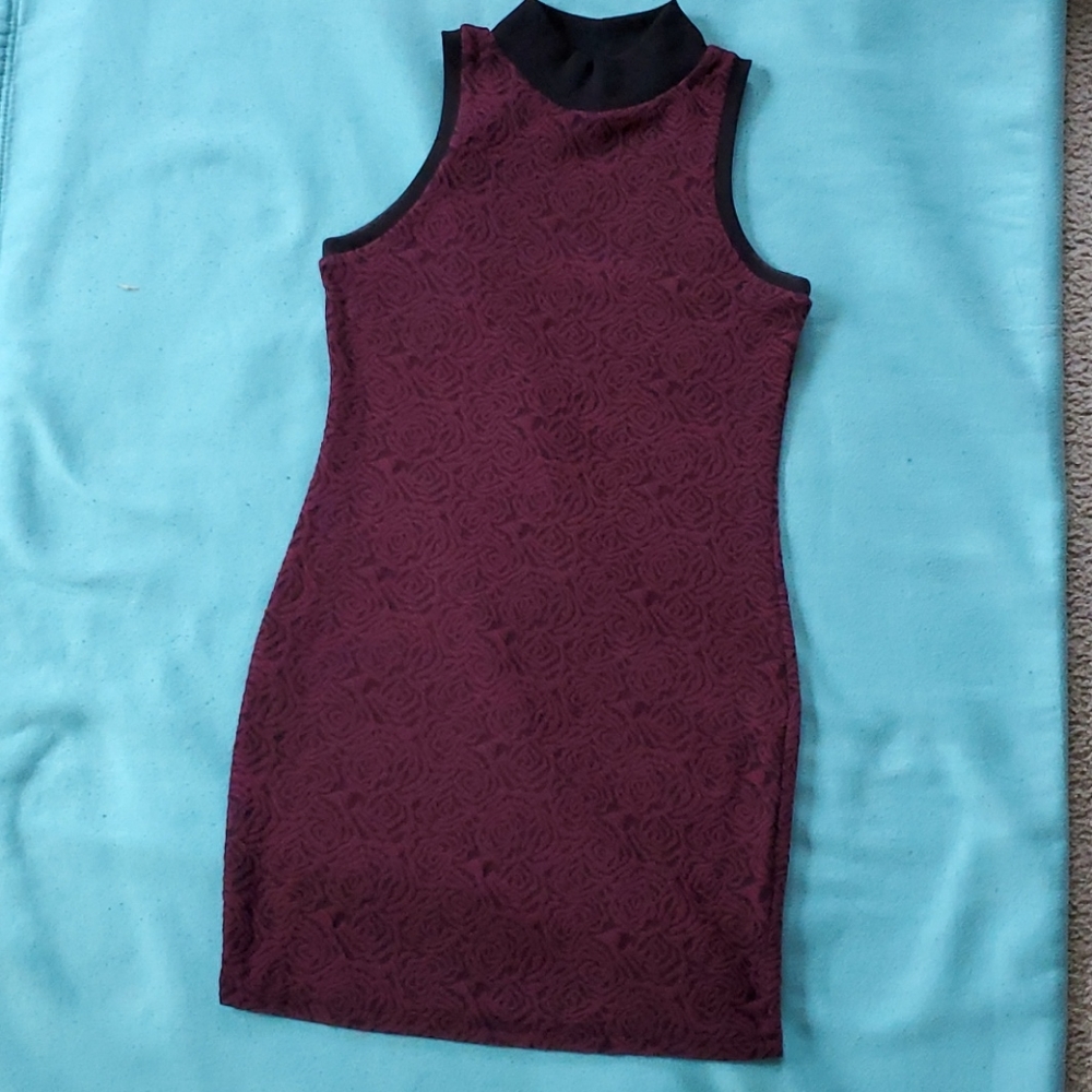 Maroon Joe Boxer Dress